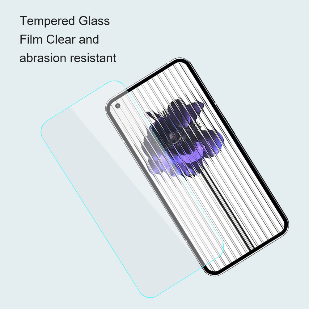 AMORUS For Nothing Phone (2) Anti-explosion Screen Protector 2.5D Arc Edge High Aluminum-silicon Glass Film
