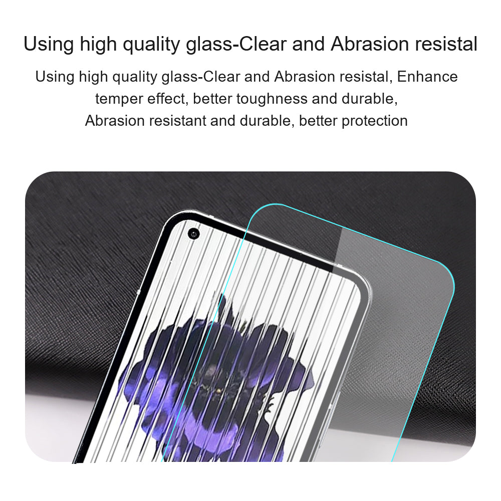 AMORUS For Nothing Phone (2) Anti-explosion Screen Protector 2.5D Arc Edge High Aluminum-silicon Glass Film