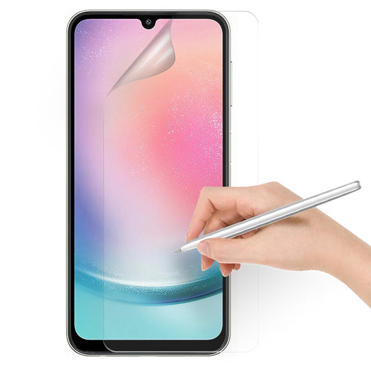 For Samsung Galaxy A25 5G Paper-like Screen Protector Sensitive Touch Ultra Clear Soft PET Screen Film