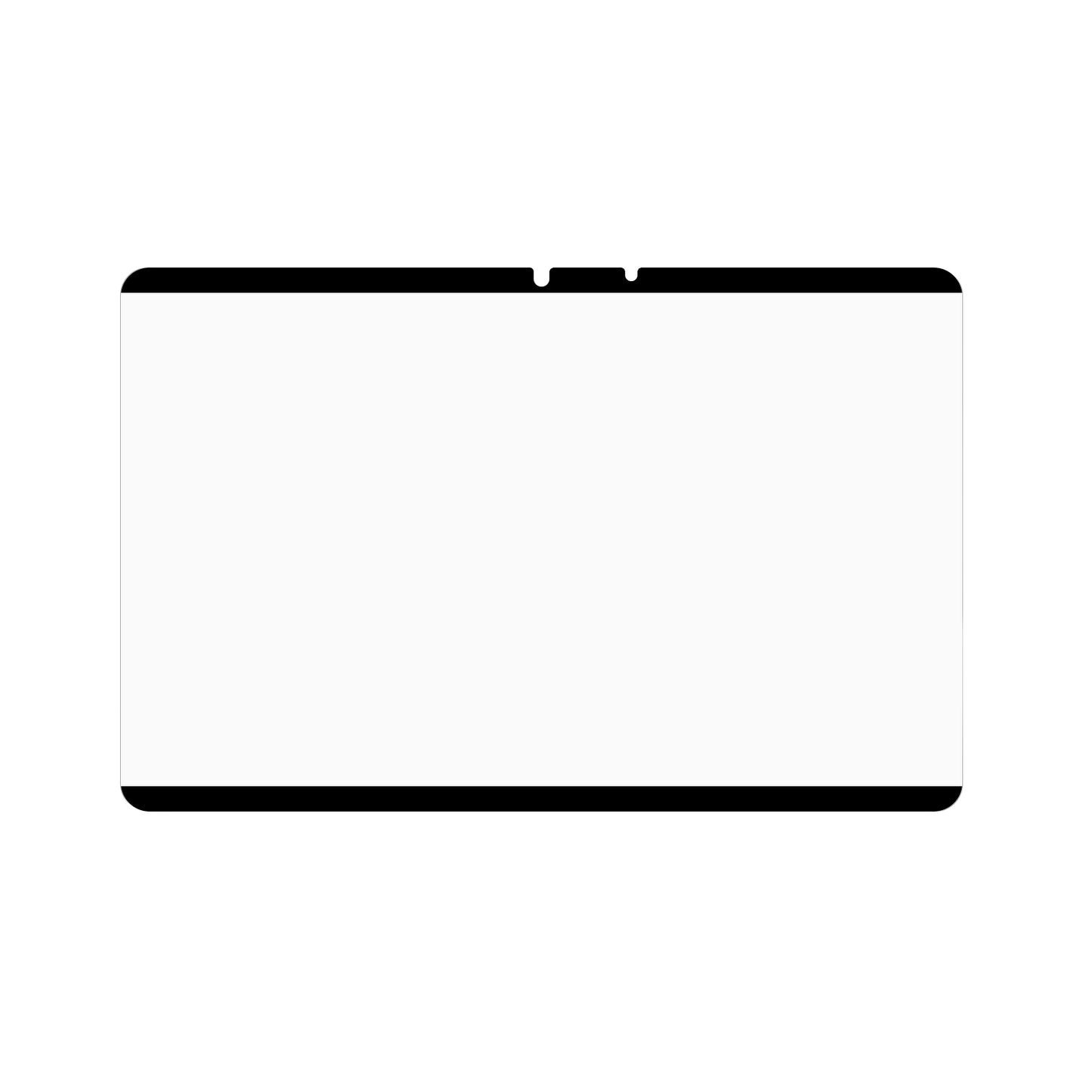PVC Screen Protector for Samsung Galaxy Tab S7 / S8 / S9 , Paper-Feel Magnetic Full Cover Film Washable, Removable, Reusable