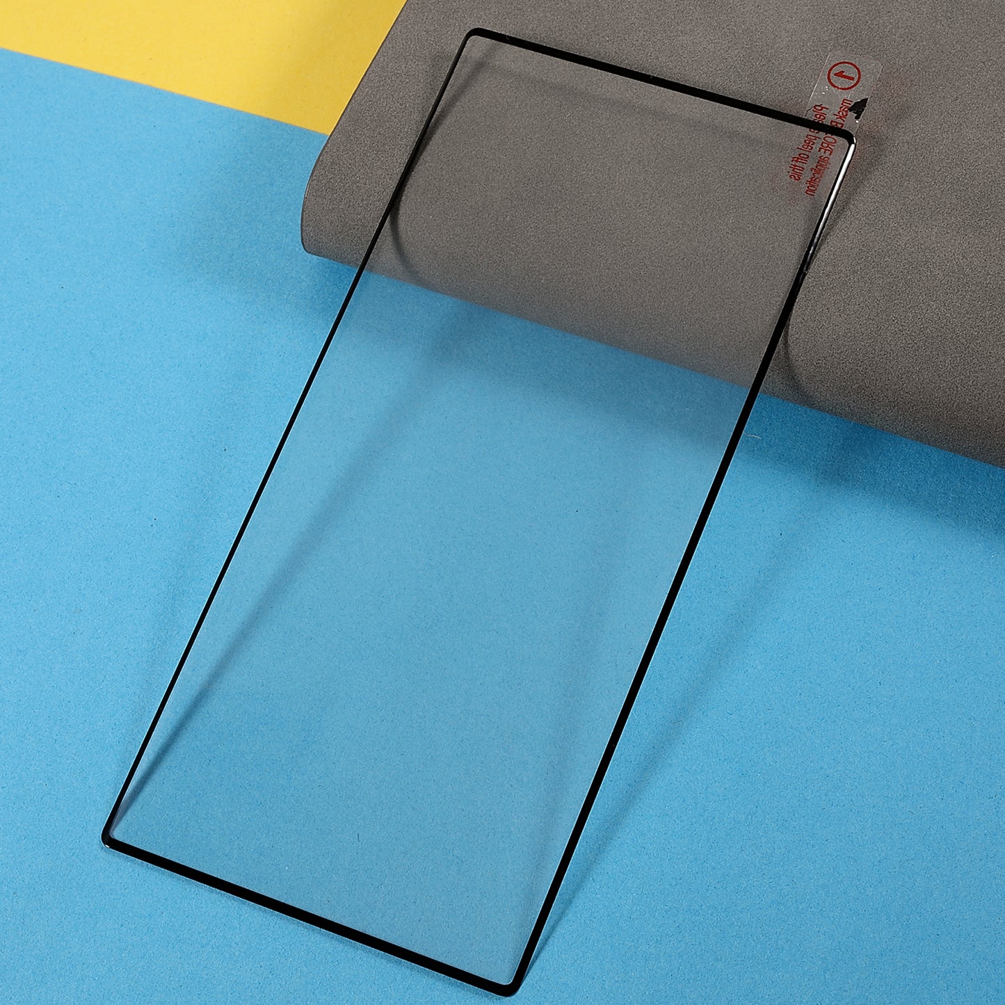For Motorola Edge 40 5G Curved Tempered Glass Film Silk Printing Full Cover Full Glue HD Screen Protector