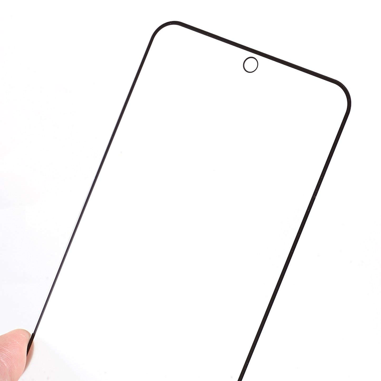 For Samsung Galaxy S23 FE Silk Printing Full Screen Protector Matte Anti-fingerprint Full Glue Tempered Glass Film