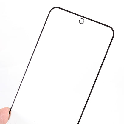 For Samsung Galaxy S23 FE Silk Printing Full Screen Protector Matte Anti-fingerprint Full Glue Tempered Glass Film