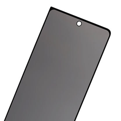 Anti-Peep Screen Protector for Samsung Galaxy Z Fold5 5G , Full Cover Full Glue Silk Printing Tempered Glass Film