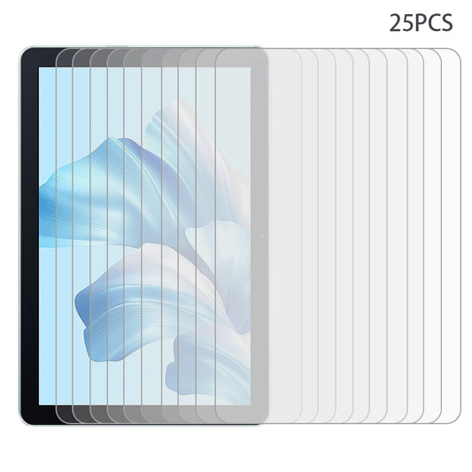 100PCS For Blackview Oscal Pad 10 / 60 / 70 Tablet Screen Protector Clear Smooth Tempered Glass Screen Film