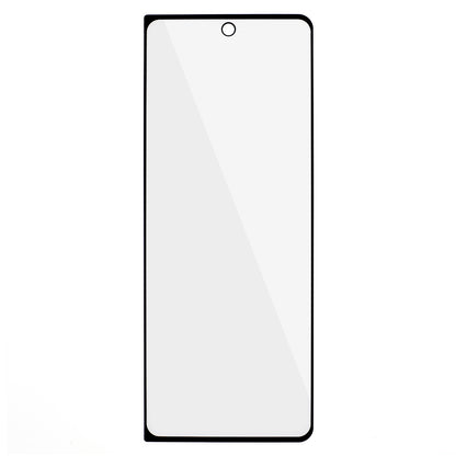 For Samsung Galaxy Z Fold5 5G Matte Anti-fingerprint Screen Protector Black Edge Silk Printing Full Glue Tempered Glass Film