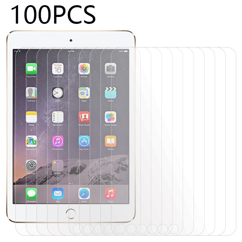 100PCS For iPad mini / mini 2 / mini 3 Tempered Glass Film HD Clarity Screen Protector