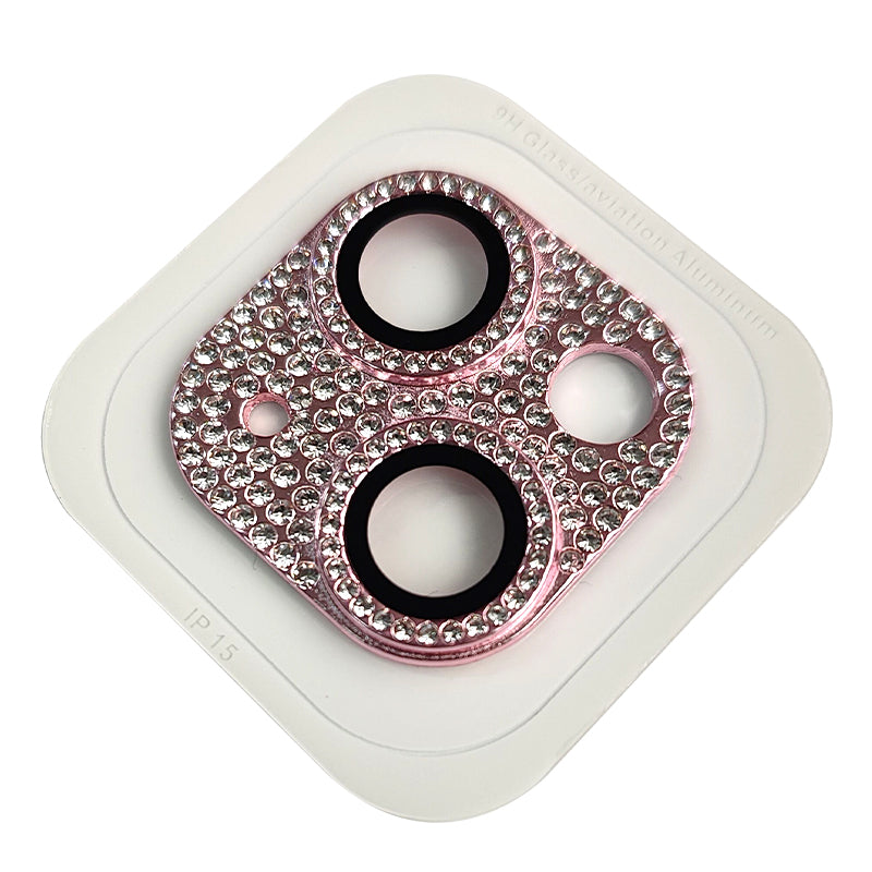 RURIHAI For iPhone 15 / 15 Plus Crystal Clear Camera Lens Protector Aluminum Alloy + Tempered Glass Lens Film