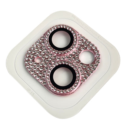 RURIHAI For iPhone 15 / 15 Plus Crystal Clear Camera Lens Protector Aluminum Alloy + Tempered Glass Lens Film