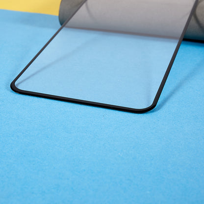 Silk Printing Screen Protector for Samsung Galaxy S23 FE , Full Cover Full Glue 20D Tempered Glass Clear Film