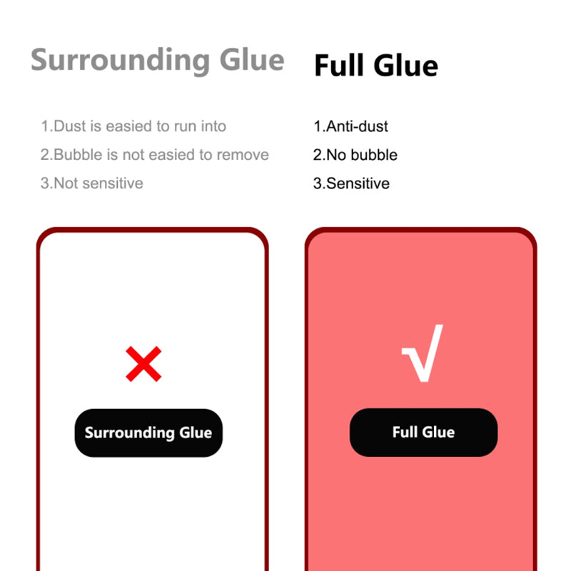For Nothing Phone (2) HD Clarity Silk Printing Tempered Glass Full Glue Phone Full Screen Protector