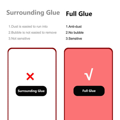 For Nothing Phone (2) HD Clarity Silk Printing Tempered Glass Full Glue Phone Full Screen Protector