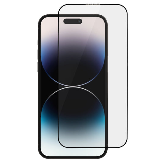 For iPhone 15 Pro Max Anti-static Screen Protector Ultra Clear Full Cover Full Glue Tempered Glass Film