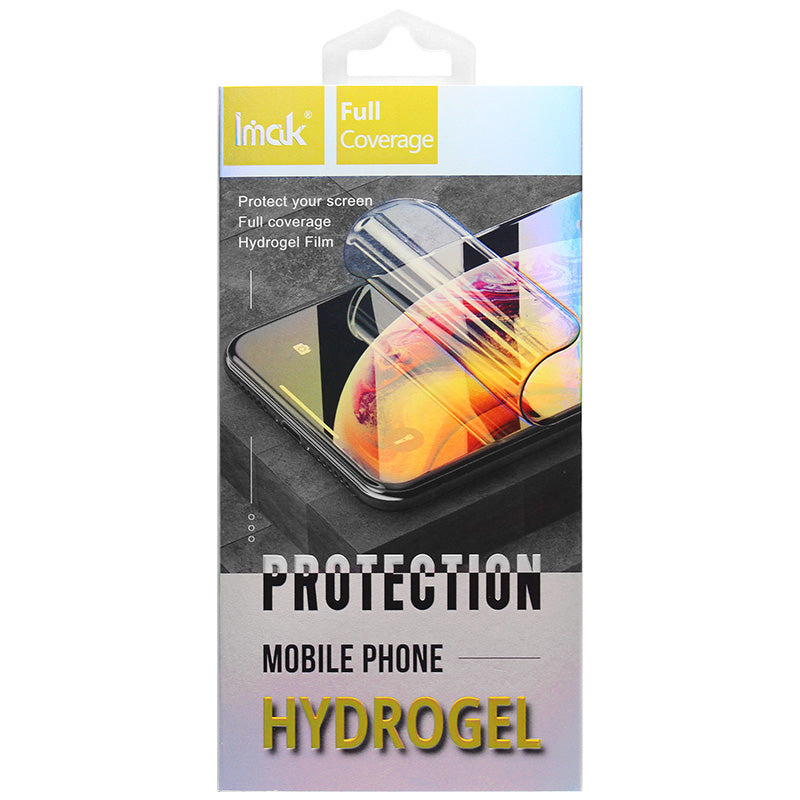 IMAK 2Pcs  /  Set Hydrogel Film III for Honor X50 Full Cover Mobile Phone Back Protector Clear TPU Film