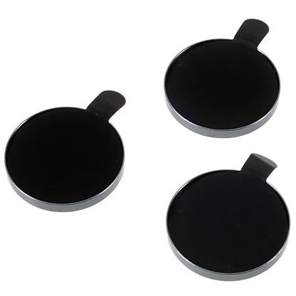 For iPhone 15 Pro / 15 Pro Max Electroplating Camera Lens Protector Set Metal Ring Tempered Glass Lens Cover Film