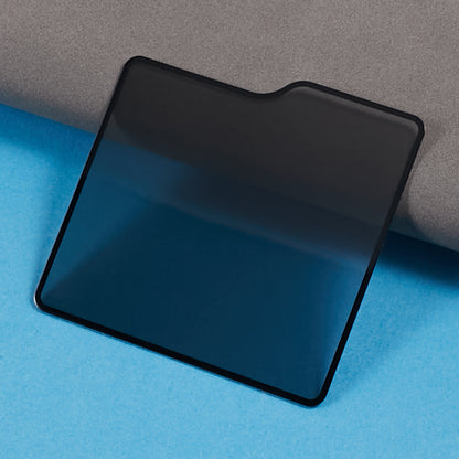 For Samsung Galaxy Z Flip5 5G Full Coverage Side Glue Tempered Glass Film Silk Printing Anti-Spy Back Screen Protector