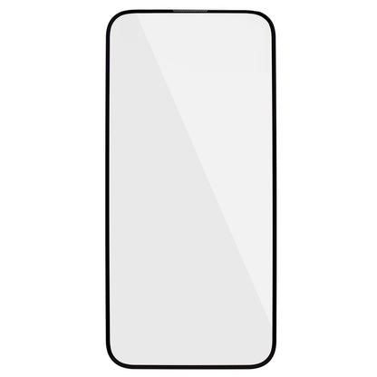 For iPhone 15 Pro HD Clear Screen Film 20D Tempered Glass Silk Printing Full Glue Complete Screen Covering Protector