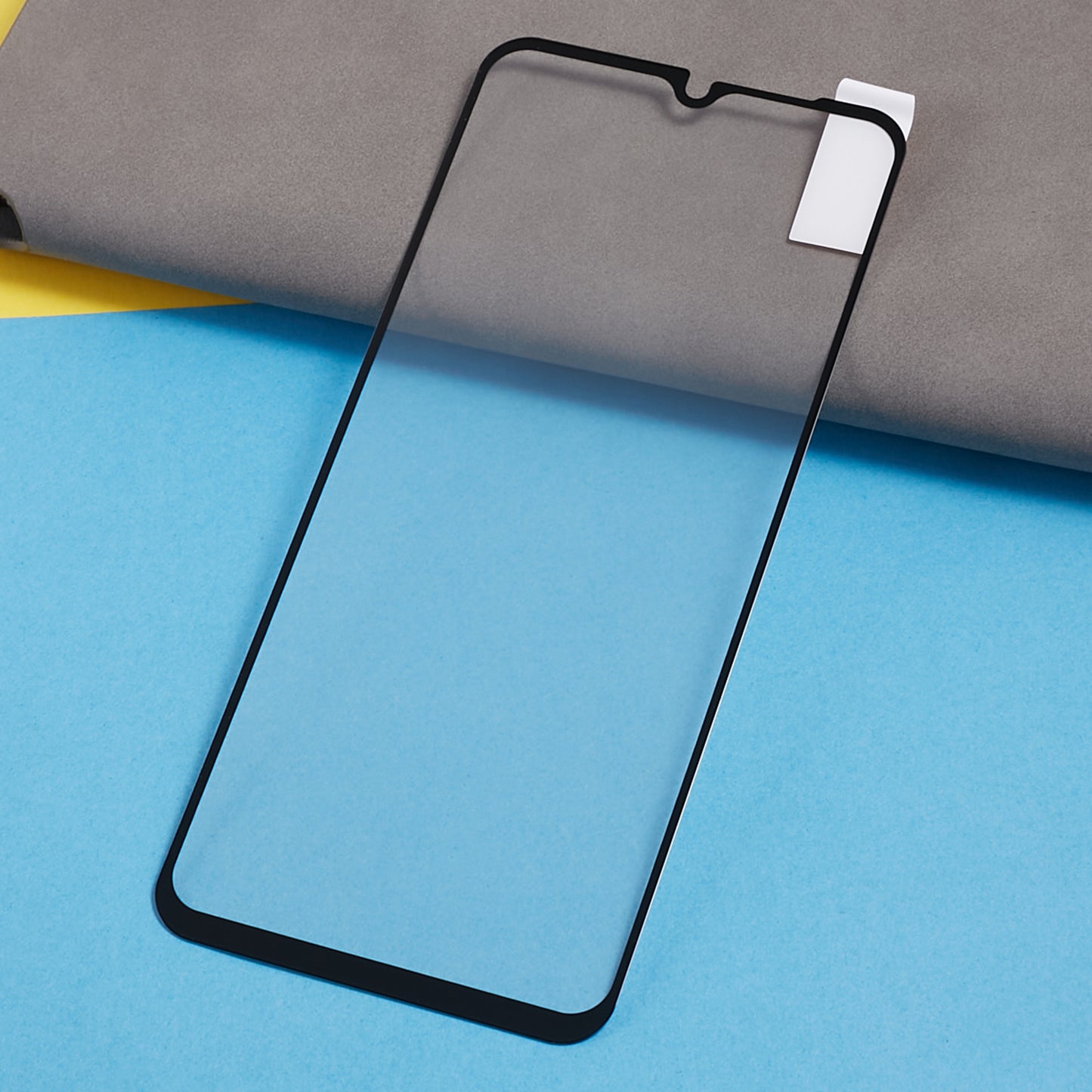 Screen Protector for Xiaomi Redmi A1 4G / A2 4G , Silk Printing Black Edge Full Cover Full Glue Tempered Glass Film