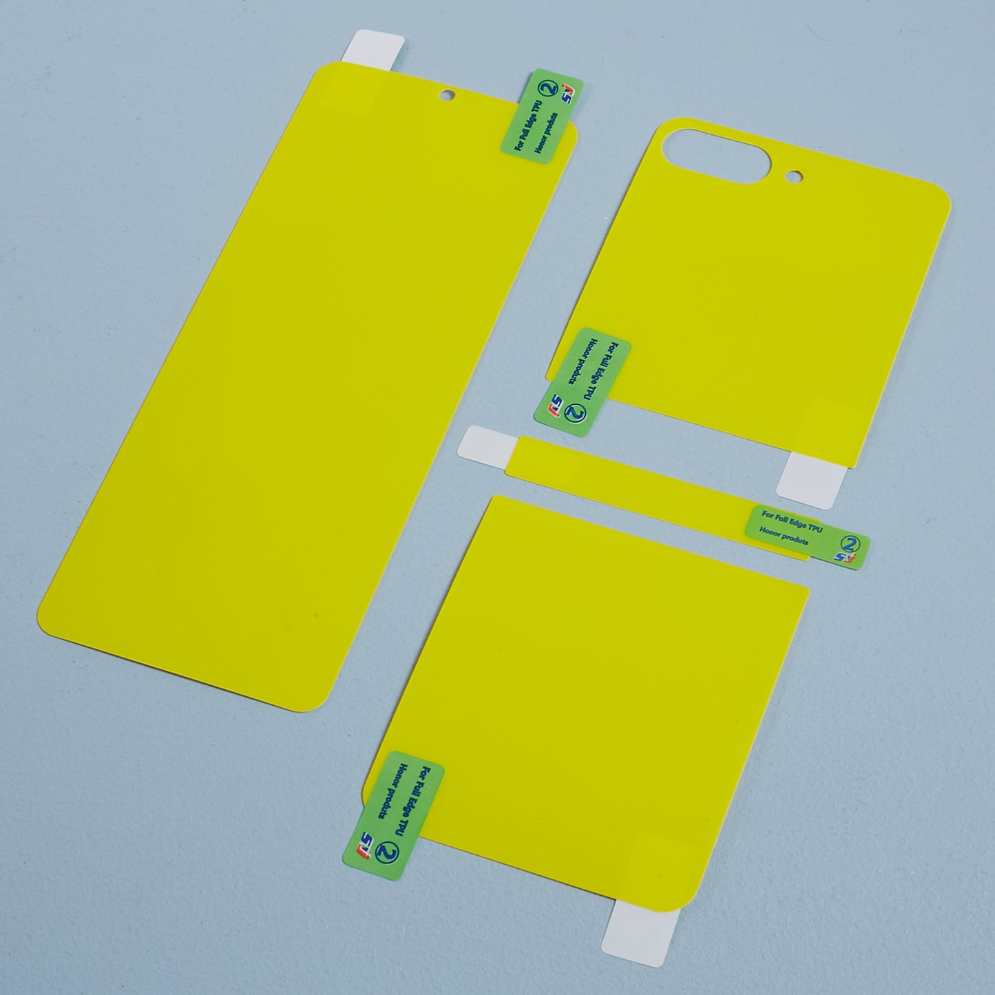 For Samsung Galaxy Z Flip5 5G 1 Set Soft TPU Film Front Screen + Inside + Hinge + Back Smooth Protector