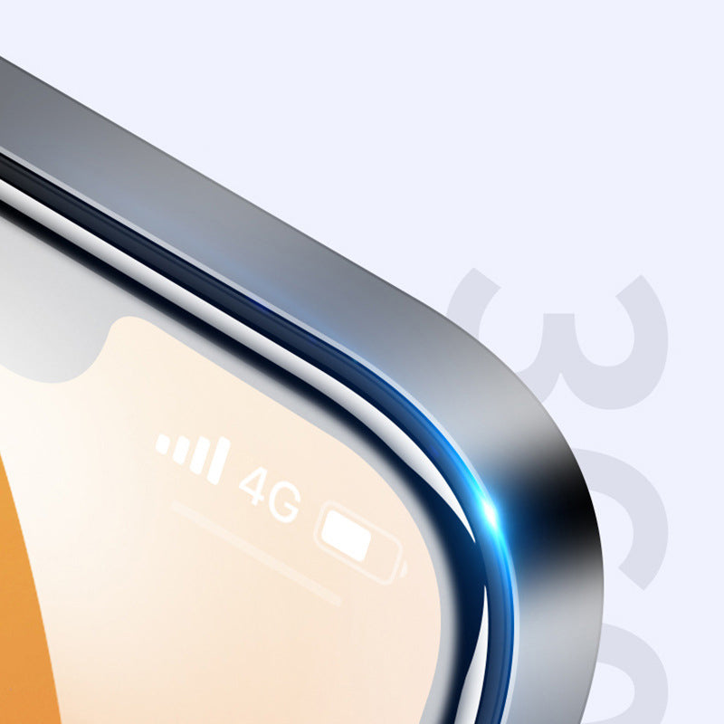 Anti-explosion Tempered Glass Film for iPhone 15 Plus , Full Cover High Definition Phone Screen Protector