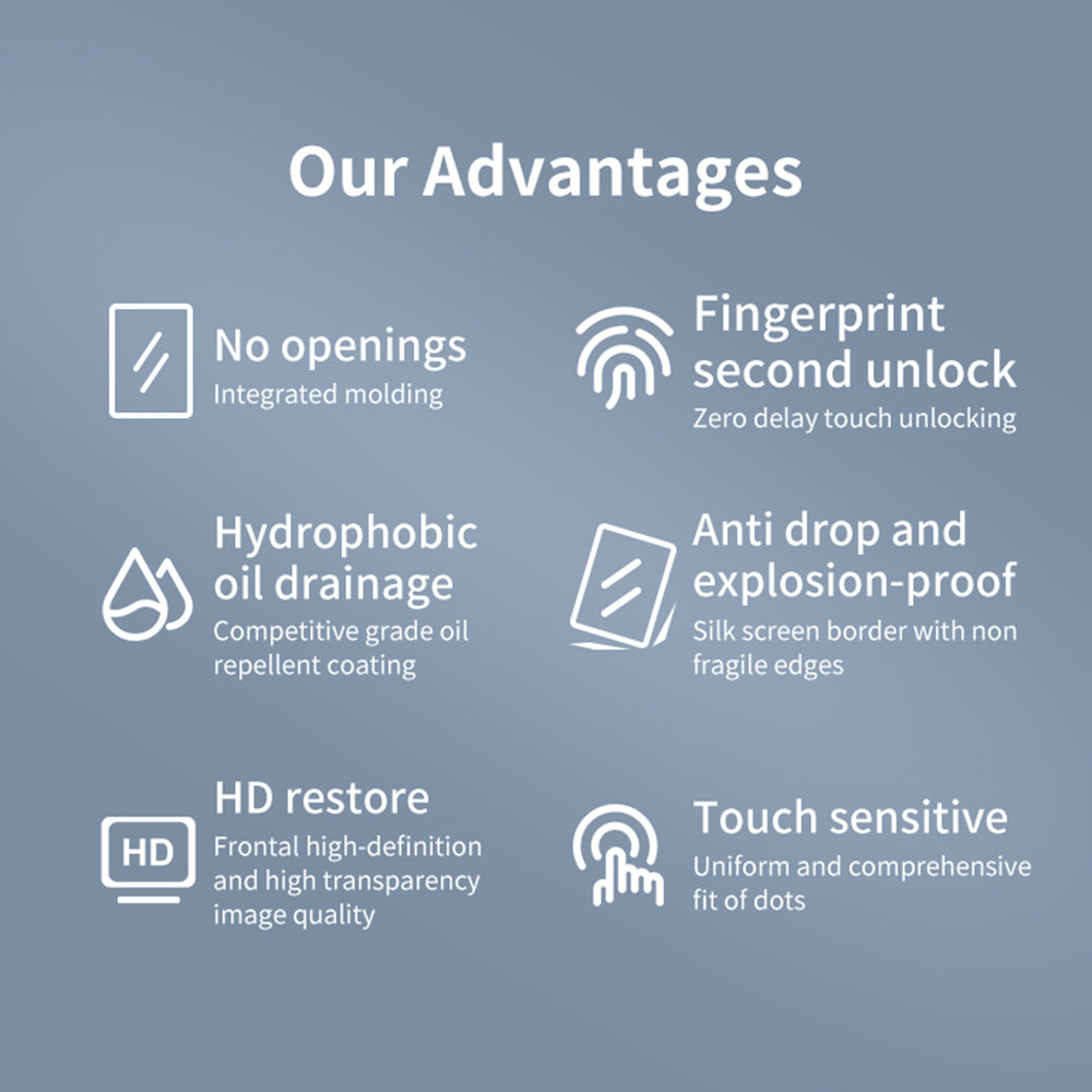 For Samsung Galaxy S23 Ultra Side Glue Full Screen Protector Anti-fingerprint Curved HD Tempered Glass Film