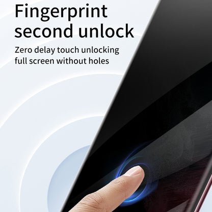 For Samsung Galaxy S23 Ultra Side Glue Full Screen Protector Anti-fingerprint Curved HD Tempered Glass Film