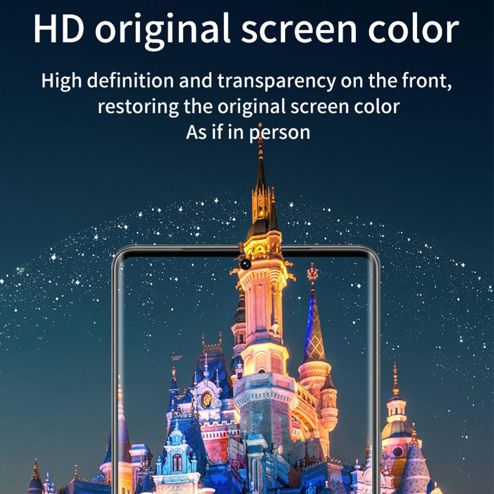 For Google Pixel 7 Pro 5G Side Glue Full Screen Protector Scratch-Resistant Curved HD Clear Tempered Glass Film