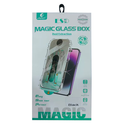 JRNLT For iPhone 14 Pro Max Tempered Glass Screen Protector 28 Degree Anti-spy Anti-explosion Film