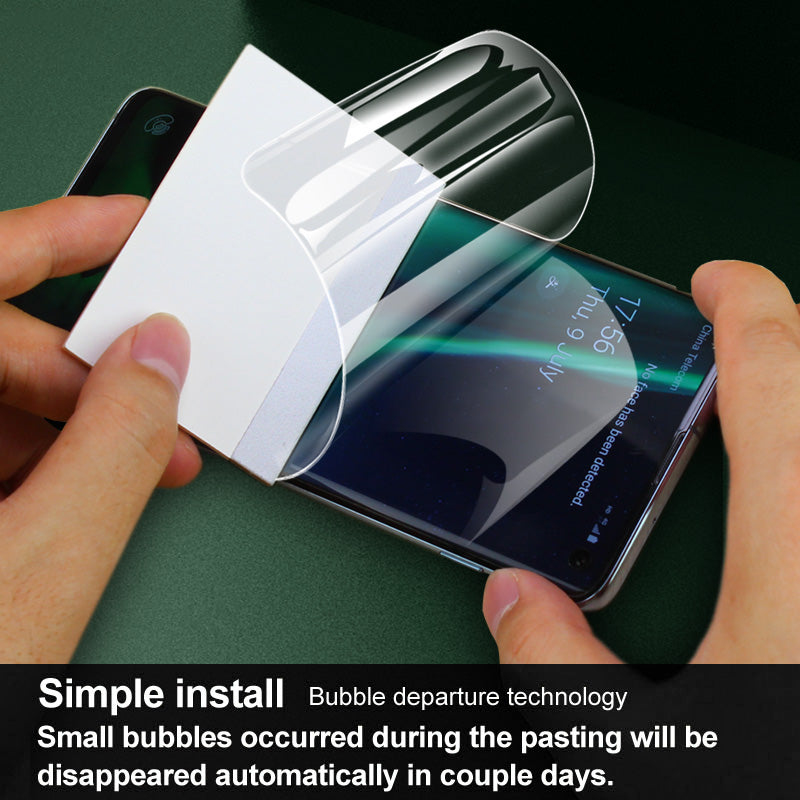 IMAK 2Pcs  /  Set Hydrogel Film III for Nothing Phone (2) Full Cover Phone Back Protector Clear TPU Film