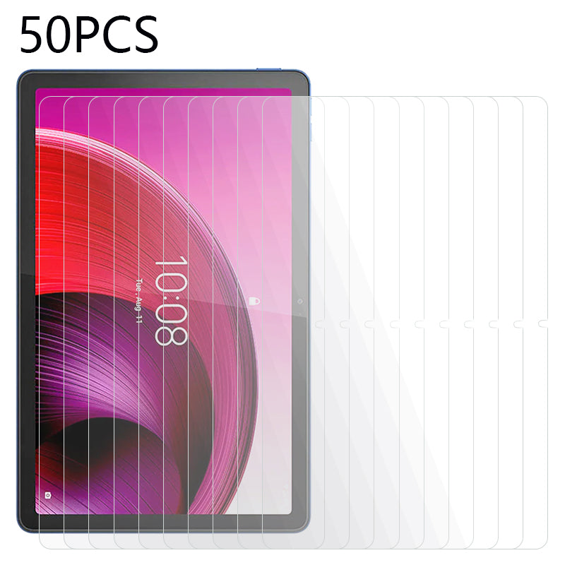 50PCS For Lenovo Tab M10 5G Anti-scratch Tablet Screen Protector Tempered Glass Ultra Clear Film