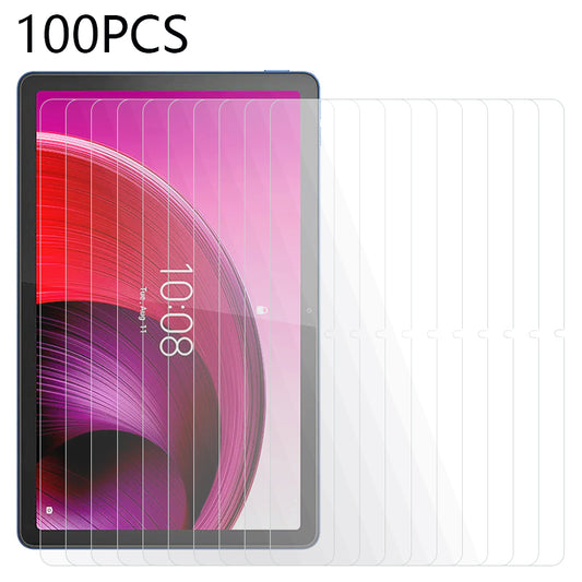 100PCS Ultra Clear Screen Protector for Lenovo Tab M10 5G , Tempered Glass Scratch-resistant Tablet Film