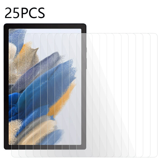 25PCS For Samsung Galaxy Tab A9 Tempered Glass Crystal Clear Tablet Screen Protector Anti-scratch Film