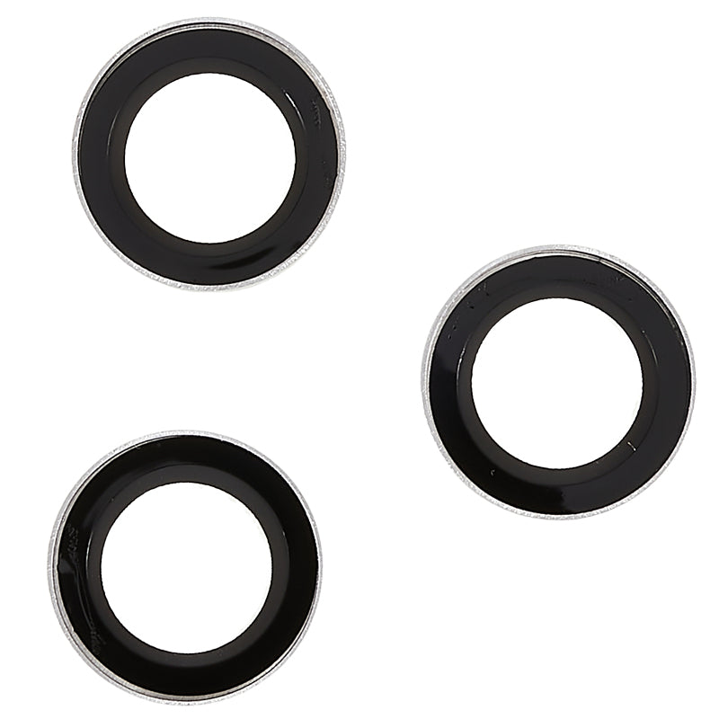 For iPhone 15 Pro / 15 Pro Max Camera Lens Protector Set Tempered Glass Glitter Bling Ring Lens Film