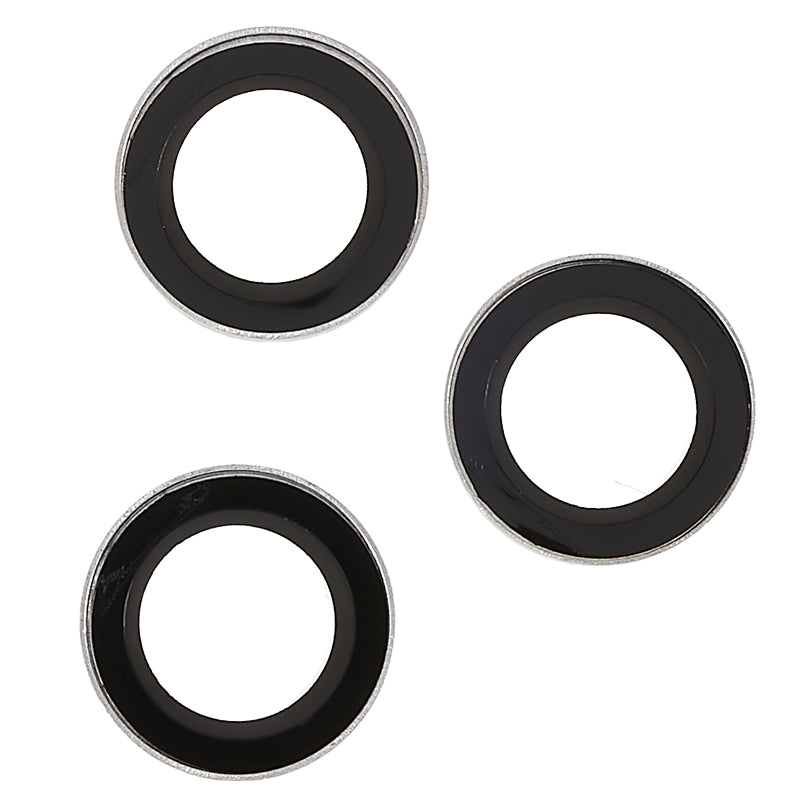 For iPhone 15 Pro / 15 Pro Max Camera Lens Protector Set Tempered Glass Glitter Bling Ring Lens Film