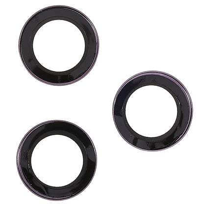 For iPhone 15 Pro / 15 Pro Max Camera Lens Protector Set Tempered Glass Glitter Bling Ring Lens Film