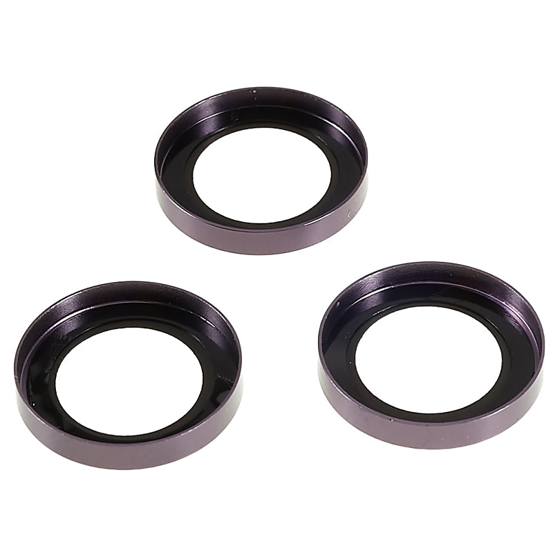 For iPhone 15 Pro / 15 Pro Max Camera Lens Protector Set Tempered Glass Glitter Bling Ring Lens Film