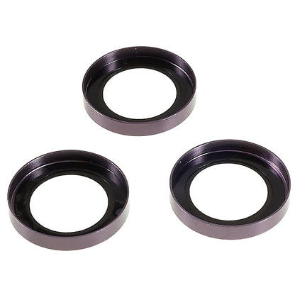 For iPhone 15 Pro / 15 Pro Max Camera Lens Protector Set Tempered Glass Glitter Bling Ring Lens Film