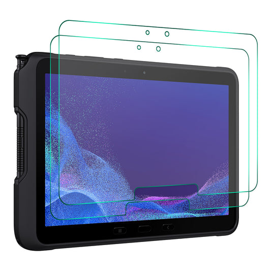 ENKAY HAT PRINCE 2Pcs For Samsung Galaxy Tab Active4 Pro 0.33mm 9H Screen Protector 2.5D HD Clear High Aluminium-silicon Glass Film