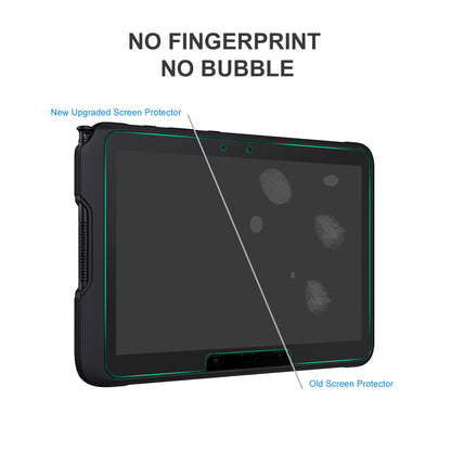 ENKAY HAT PRINCE 2Pcs For Samsung Galaxy Tab Active4 Pro 0.33mm 9H Screen Protector 2.5D HD Clear High Aluminium-silicon Glass Film