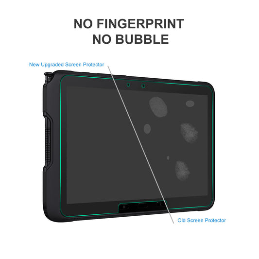 ENKAY HAT PRINCE 2Pcs For Samsung Galaxy Tab Active4 Pro 0.33mm 9H Screen Protector 2.5D HD Clear High Aluminium-silicon Glass Film