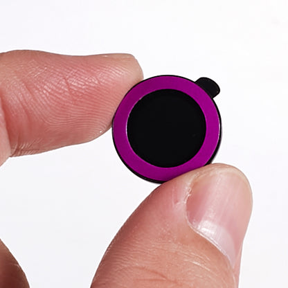For iPhone 15 / 15 Plus Camera Lens Protector Set Luminous Ring Tempered Glass Back Lens Film
