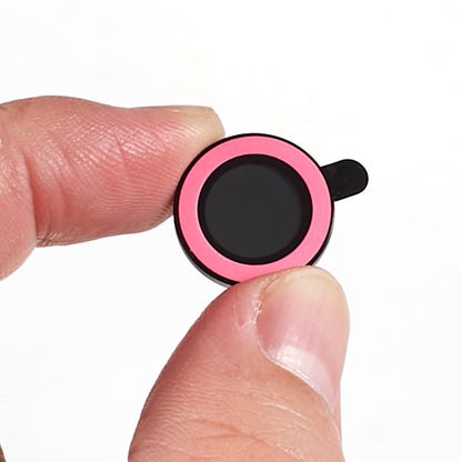 For iPhone 15 / 15 Plus Camera Lens Protector Set Luminous Ring Tempered Glass Back Lens Film