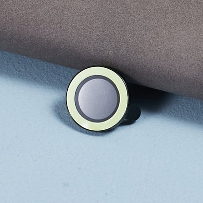 For iPhone 15 / 15 Plus Camera Lens Protector Set Luminous Ring Tempered Glass Back Lens Film