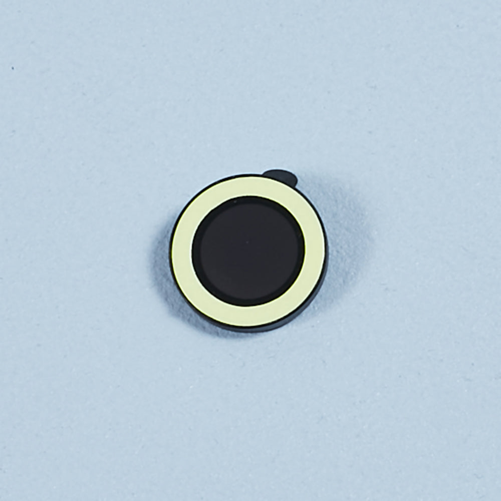 For iPhone 15 / 15 Plus Camera Lens Protector Set Luminous Ring Tempered Glass Back Lens Film