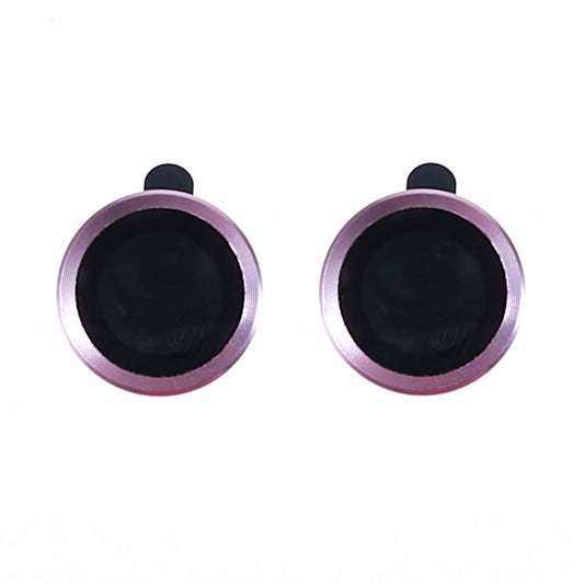For iPhone 15 / 15 Plus Camera Lens Protector Set Electroplating Ring HD Tempered Glass Lens Film