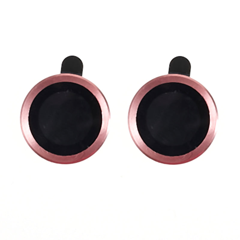 For iPhone 15 / 15 Plus Camera Lens Protector Set Electroplating Ring HD Tempered Glass Lens Film
