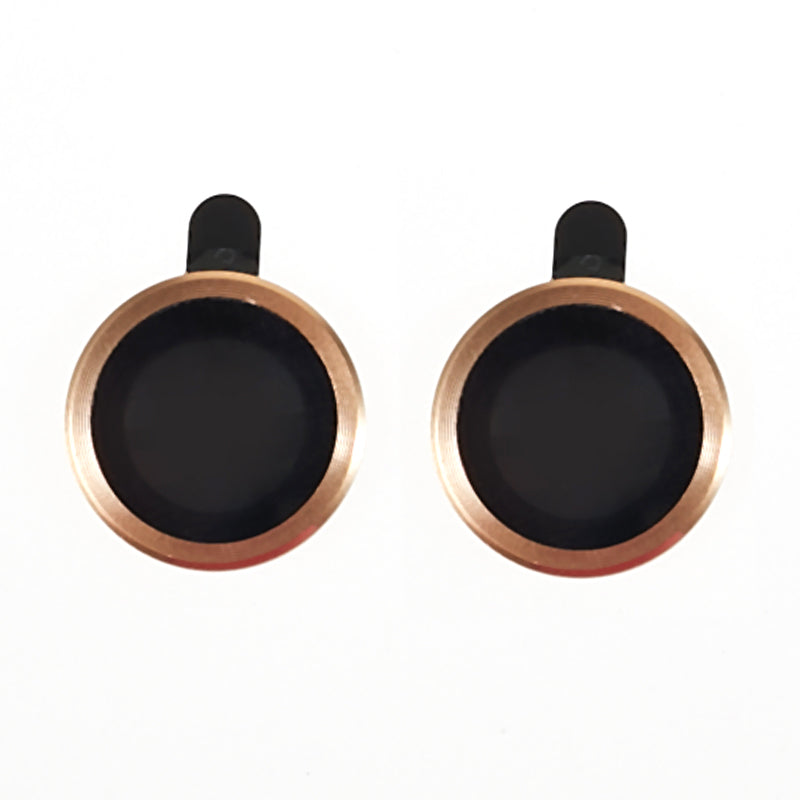 For iPhone 15 / 15 Plus Camera Lens Protector Set Electroplating Ring HD Tempered Glass Lens Film