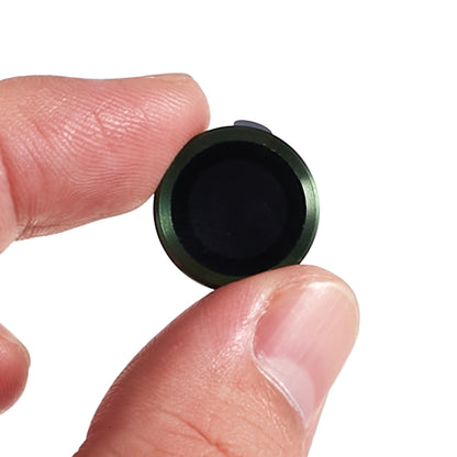 For iPhone 15 / 15 Plus Camera Lens Protector Set Electroplating Ring HD Tempered Glass Lens Film