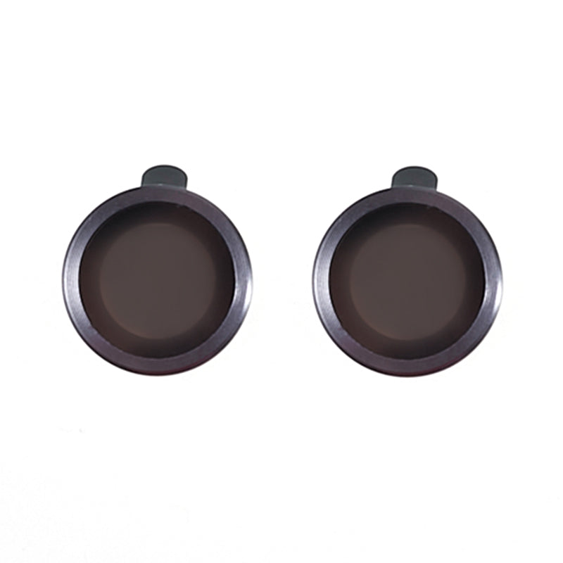For iPhone 15 / 15 Plus Camera Lens Protector Set Electroplating Ring HD Tempered Glass Lens Film