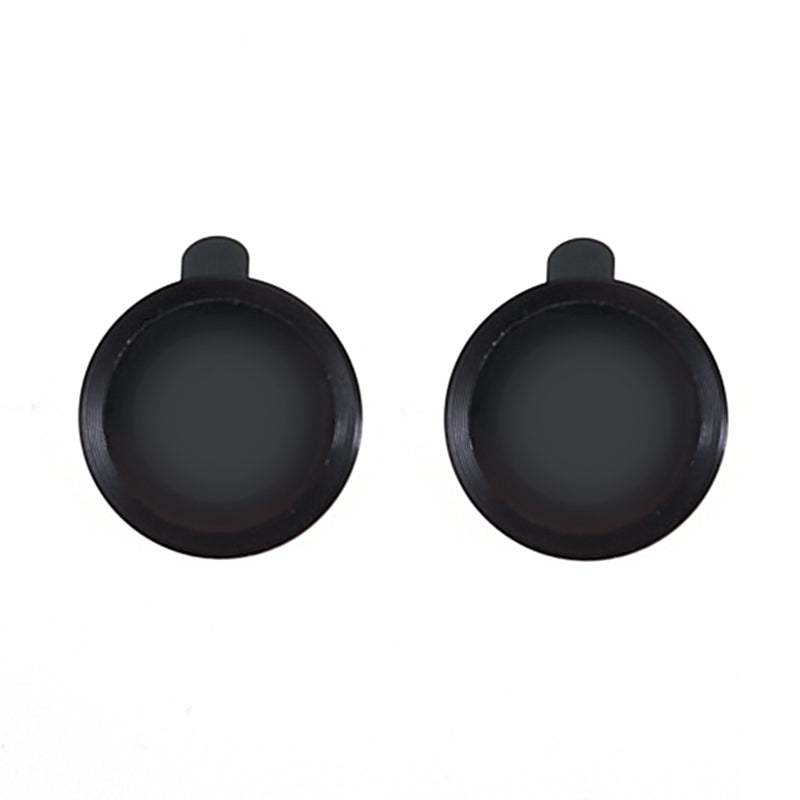 For iPhone 15 / 15 Plus Camera Lens Protector Set Electroplating Ring HD Tempered Glass Lens Film